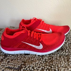 Nike Free 4.0 Flyknit shoes. Size 12
